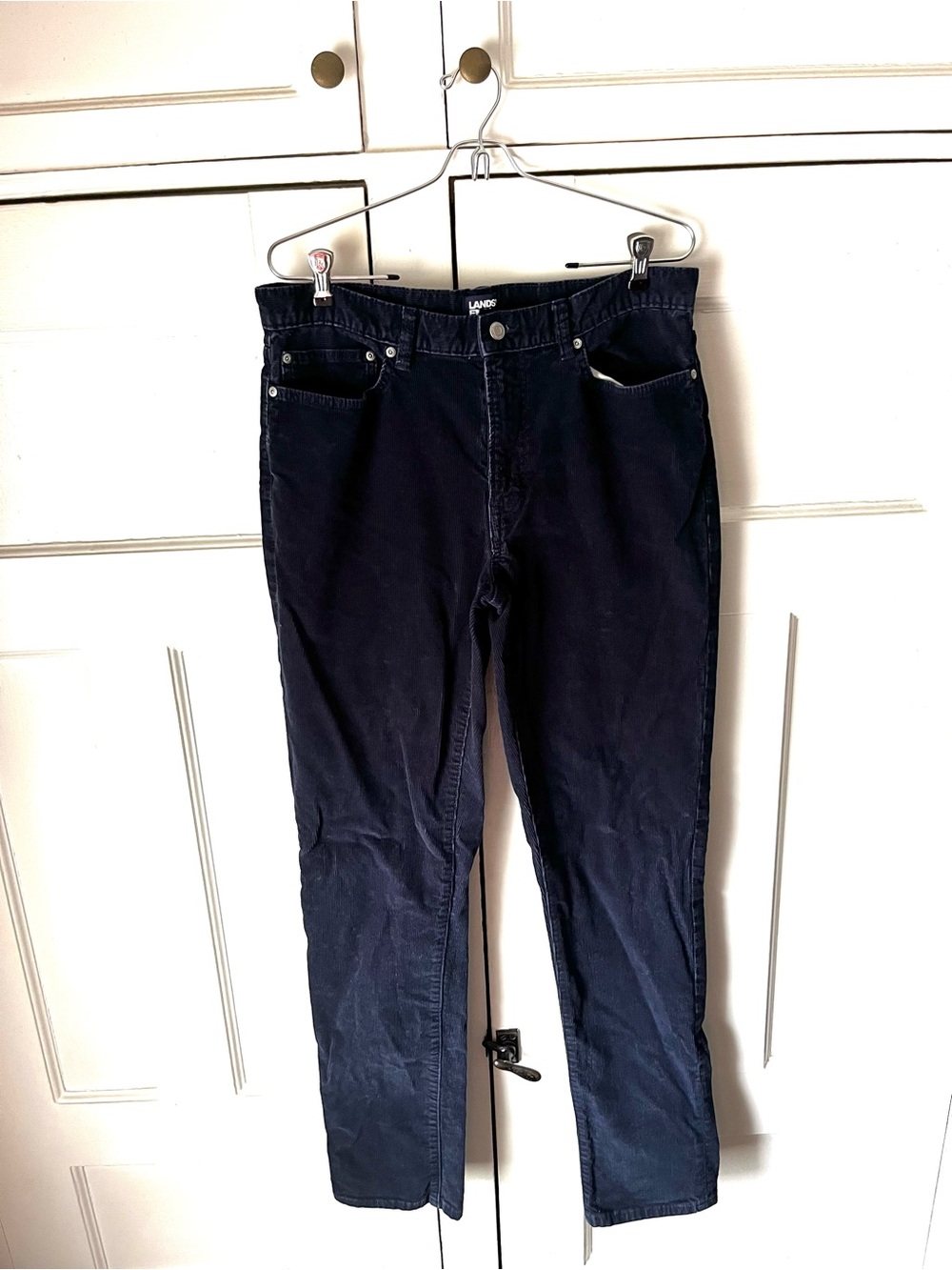 Lands' End - Navy Corduroy Pants - Men’s Size 34